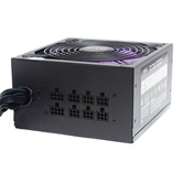 Блок питания HIPER HPB-750SM-PRO (ATX 2.31, 750W, Active PFC, 140mm fan, Cable Management, 80Plus BRONZE, Teapo Capacitors, EMI 2 grade, черный) BOX