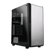 Корпус ZALMAN S4, без БП, боковое окно (акрил), черный,  ATX