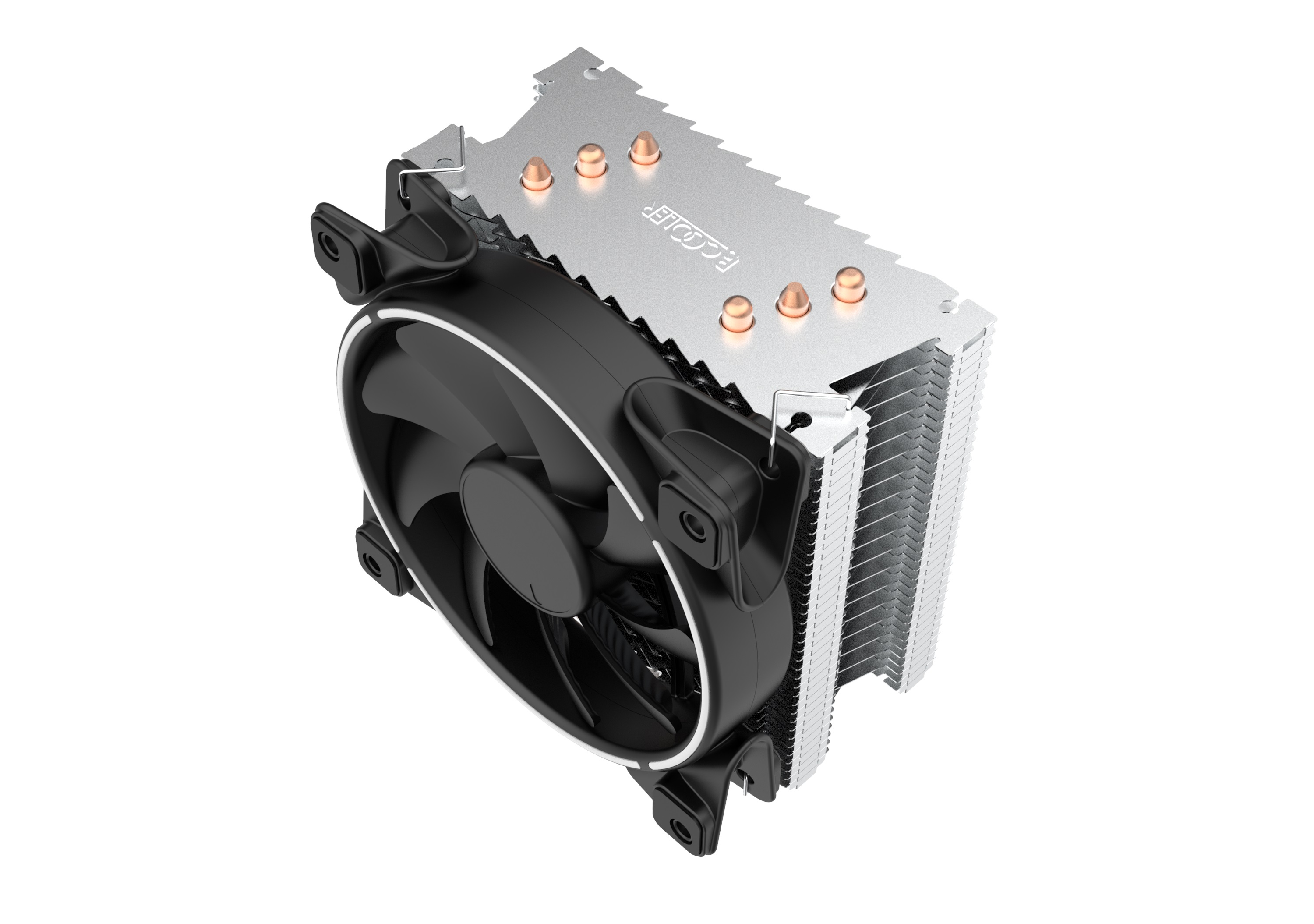 Кулер PCCooler GI-X3B V2 S775/115X/20XX/AM2/AM3/AM4 (24 шт/кор, TDP 125W, вент-р 120мм с PWM, 3 тепловые трубки 6мм, синяя LED подсветка, 1000-1800RPM, 26.5dBa)