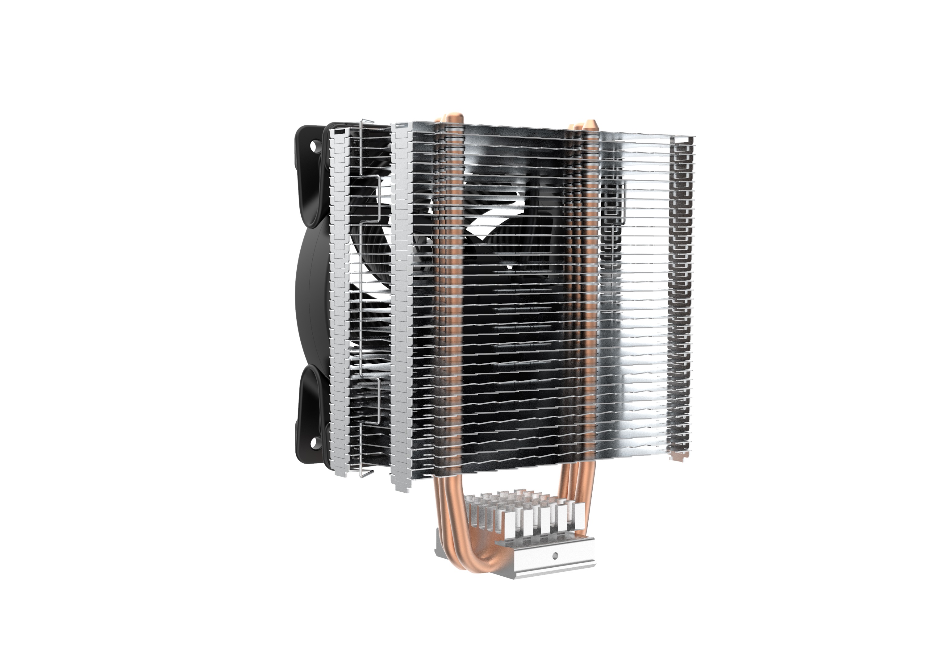 Кулер PCCooler GI-X3B V2 S775/115X/20XX/AM2/AM3/AM4 (24 шт/кор, TDP 125W, вент-р 120мм с PWM, 3 тепловые трубки 6мм, синяя LED подсветка, 1000-1800RPM, 26.5dBa)