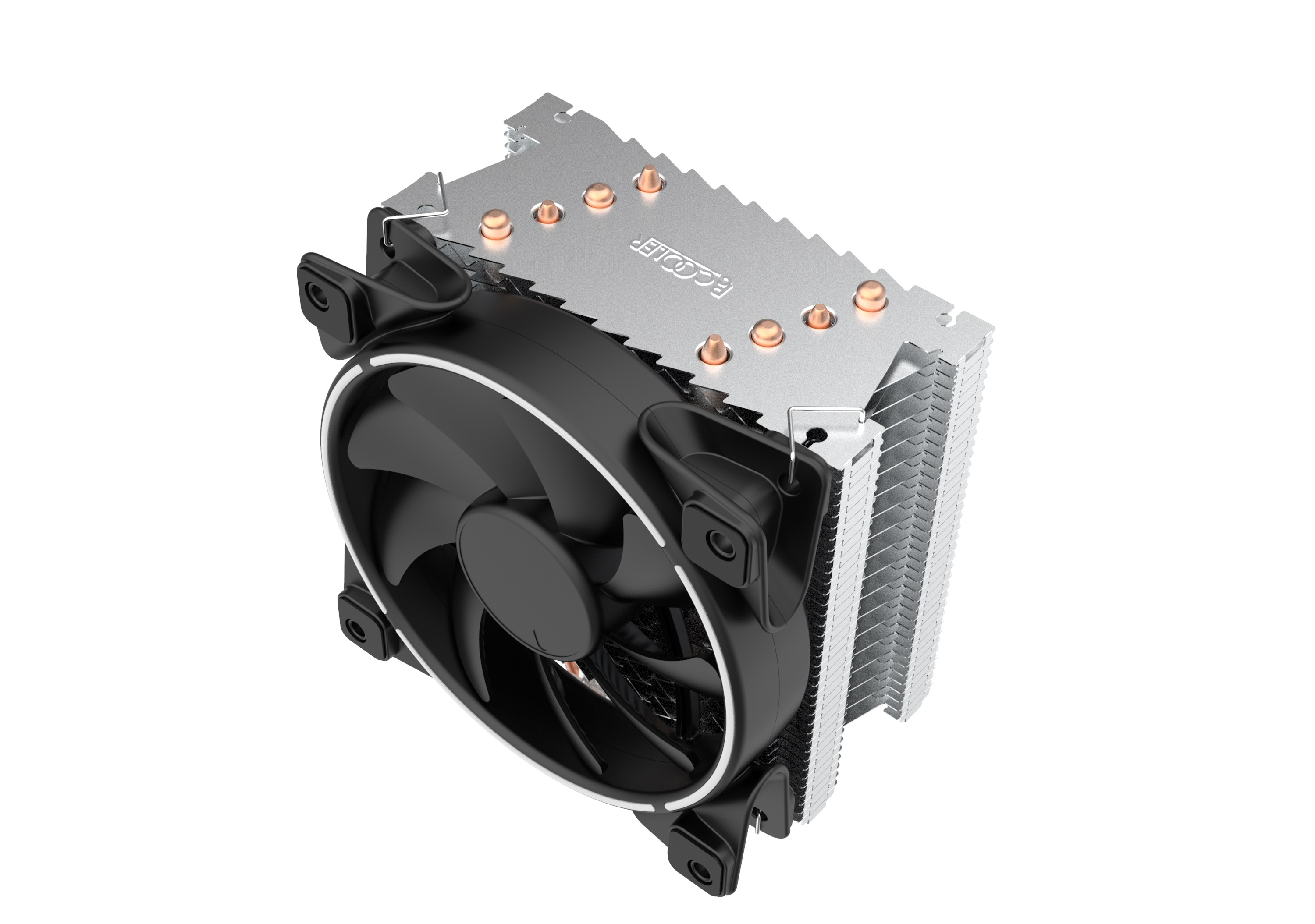 Кулер PCCooler GI-X4R V2 S775/115X/1700/AM2/AM3/AM4 (24 шт/кор, TDP 145W, 120mm PWM SilentPro Red LED FAN, 4 тепловые трубки 6мм, 1000-1800RPM, 26.5dBa)