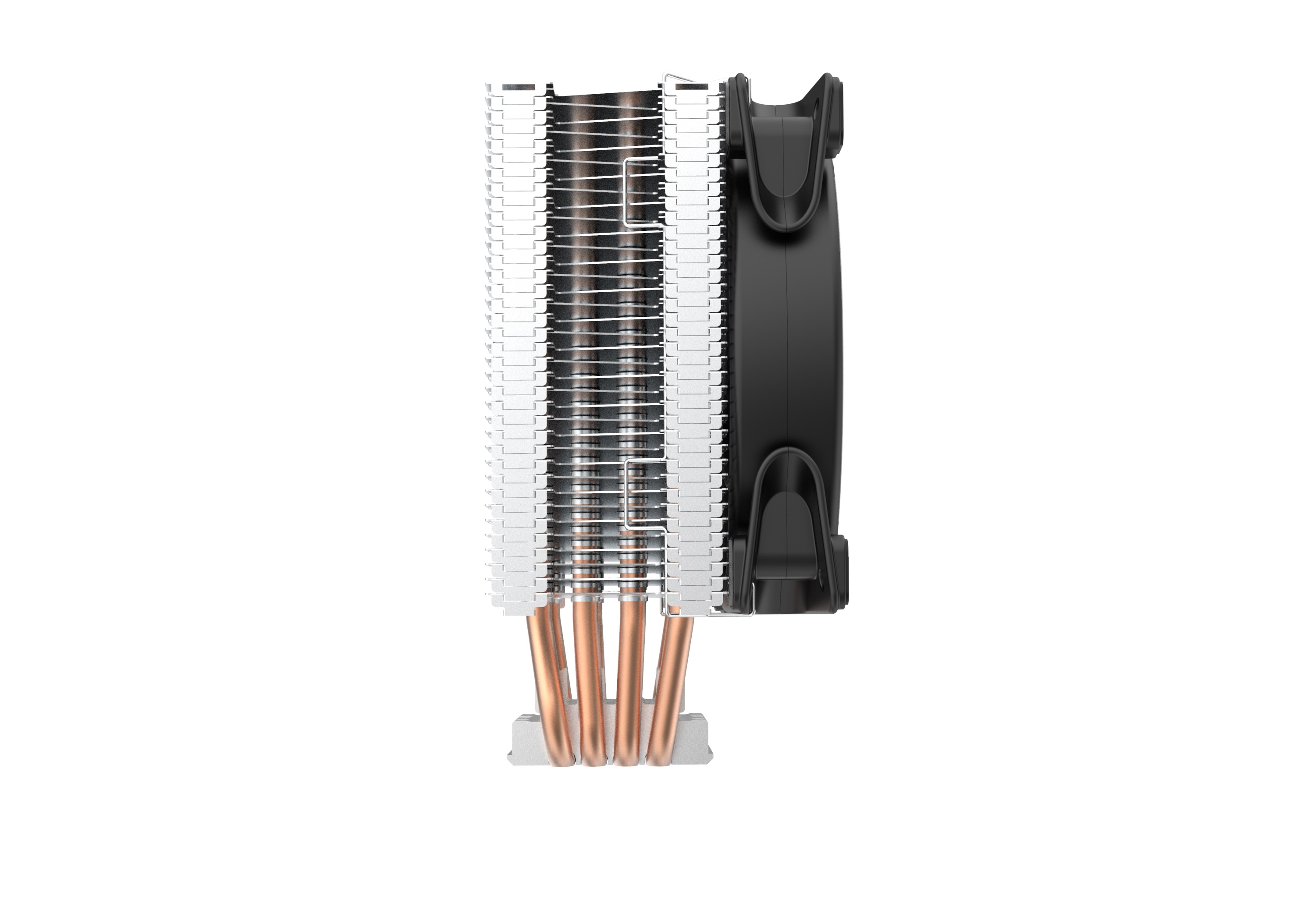 Кулер PCCooler GI-X4R V2 S775/115X/1700/AM2/AM3/AM4 (24 шт/кор, TDP 145W, 120mm PWM SilentPro Red LED FAN, 4 тепловые трубки 6мм, 1000-1800RPM, 26.5dBa)