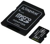 Карта памяти MicroSDXC 128GB  Kingston Class 10 UHS-I U1 Canvas Select Plus + адаптер  [SDCS2/128GB]