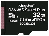 Карта памяти MicroSDXC 32GB  Kingston Class 10 UHS-I U1 Canvas Select Plus  [SDCS2/32GBSP]