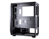 Корпус Cougar MX410 Mesh-G, без БП, боковое окно, чёрный, ATX