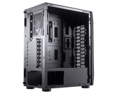 Корпус Cougar MX410 Mesh-G, без БП, боковое окно, чёрный, ATX