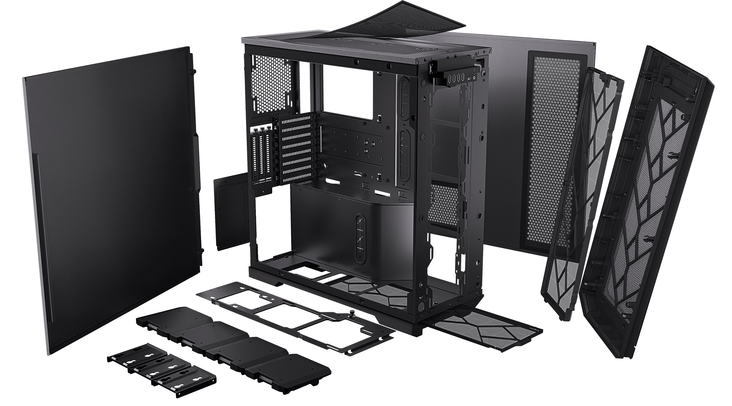 Корпус PHANTEKS Enthoo Pro 2, Non Window, Satin Black, без БП, Full-Tower / PH-ES620PC_BK01_RU