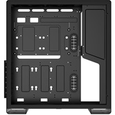 Корпус JONSBO U5 Black без БП, боковые панели из закаленного стекла, mini-ITX, micro-ATX, ATX, черный