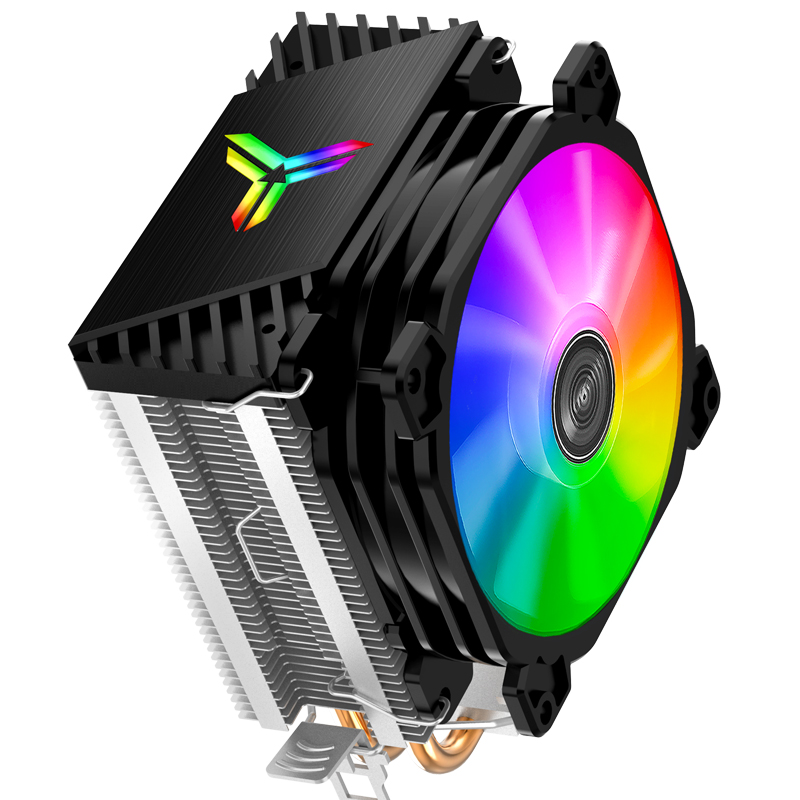 Кулер JONSBO CR-1200 LGA1700/1200/115X/AM4 (36шт/кор, TDP 95W, 92mm Dynamic Multi-Color LED Fan, 2 тепловые трубки, 3-pin) Retail