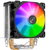 Кулер JONSBO CR-1200 LGA1700/1200/115X/AM4 (36шт/кор, TDP 95W, 92mm Dynamic Multi-Color LED Fan, 2 тепловые трубки, 3-pin) Retail