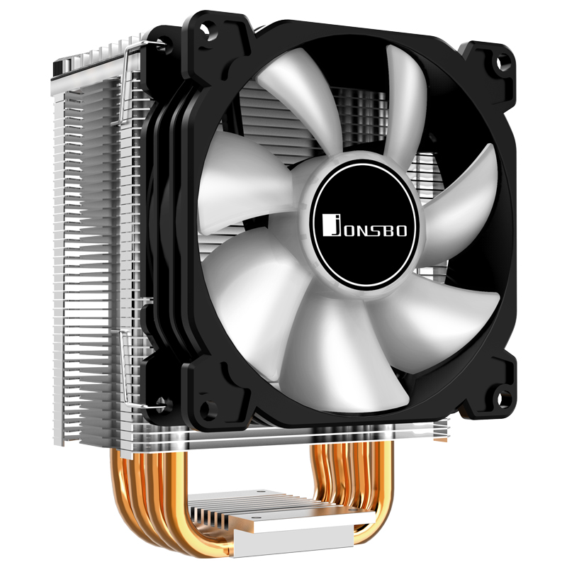 Кулер JONSBO CR-1400 LGA1700/1200/115X/AM4 (24шт/кор, TDP 130W, PWM, 92mm ARGB Fan, 4 тепловые трубки, 4-pin) Retail