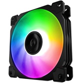 Вентилятор JONSBO FR-502 120х120х25мм (60шт/кор, Dynamic Multi-Color LED, 1200об/мин, черный) Retail