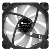 Вентилятор JONSBO FR-502 120х120х25мм (60шт/кор, Dynamic Multi-Color LED, 1200об/мин, черный) Retail