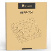 Вентилятор JONSBO FR-701 120х120х25мм (60шт/кор, ARGB LED, 1200об/мин, черный) Retail