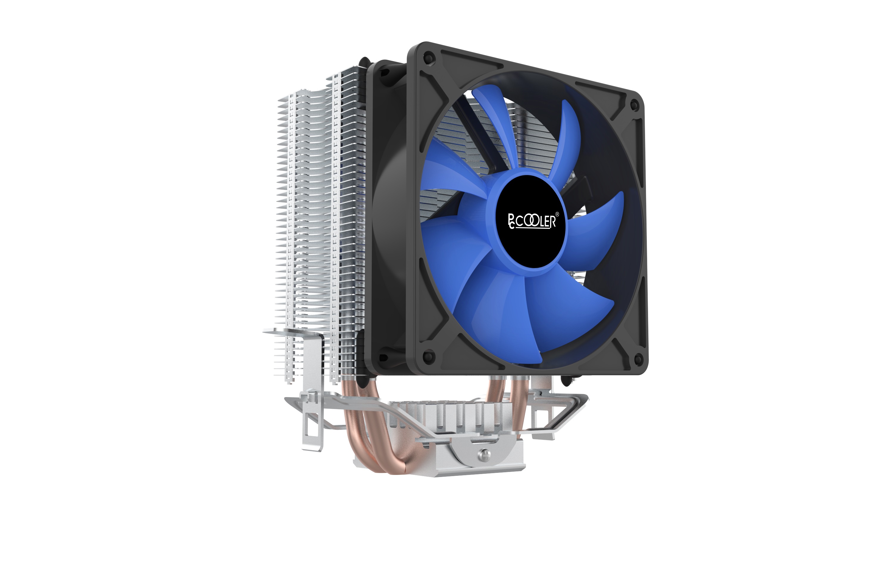 Кулер PCCooler S93 V2 S775/115X/AM2/AM3/AM4/FM1/FM2 (40 шт/кор, TDP 102W, вент-р 90мм, 2 тепловые трубки 6мм, 2200RPM, 22dBa)