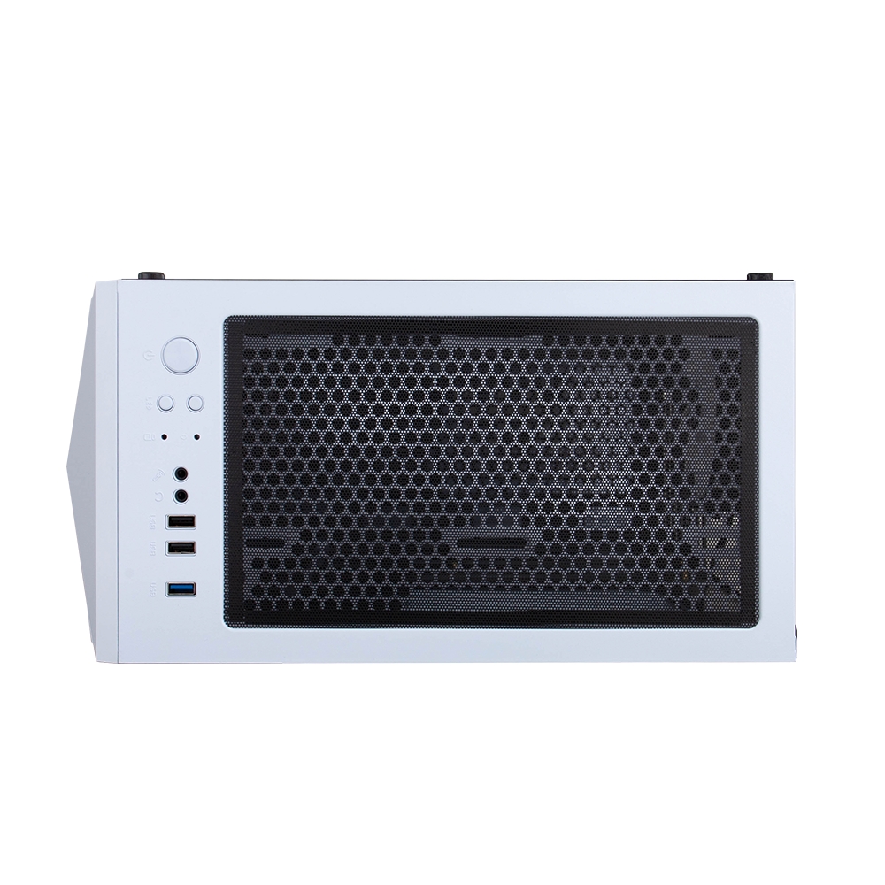 Корпус 1STPLAYER DK-3 WHITE / ATX, tempered glass / 3x 120mm LED fans inc. / DK-3-WH-3G6