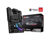 Материнская плата MSI MPG B550 GAMING PLUS / AMD B550 AM4 4xDDR4 2xM.2 6xSATA HDMI DP / ATX