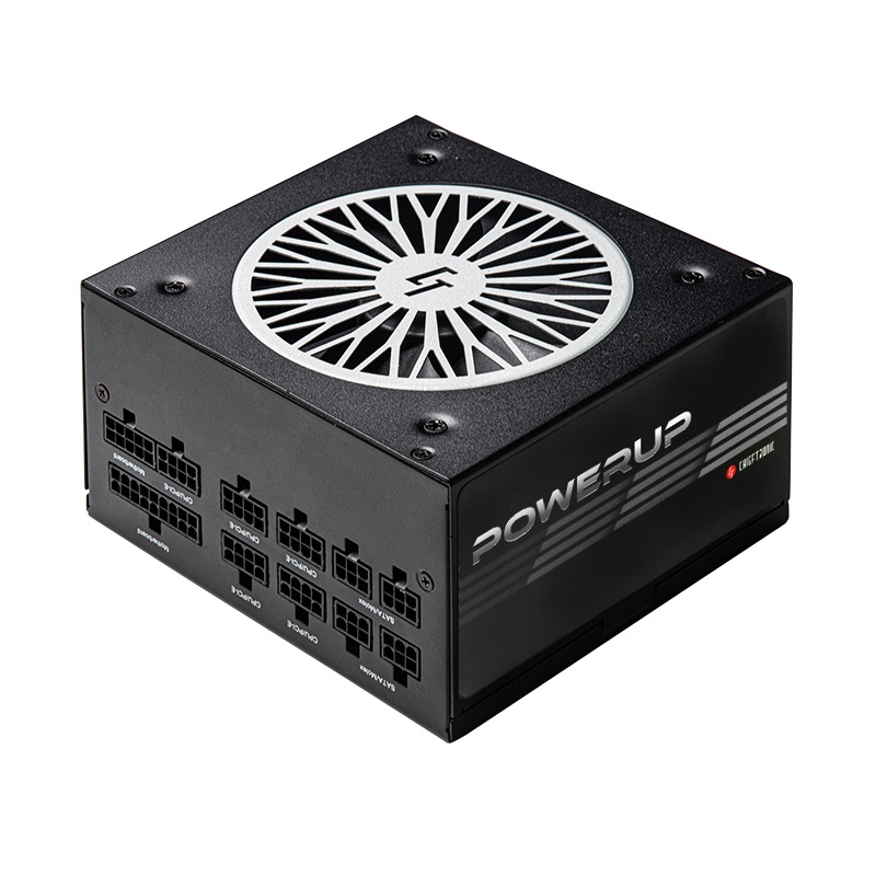 Блок питания Chieftec CHIEFTRONIC PowerUp GPX-750FC (ATX 2.3, 750W, 80 PLUS GOLD, Active PFC, 120mm fan, Full Cable Management, LLC design) Retail