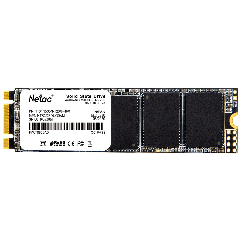 Накопитель SSD Netac M.2 2280 N535N 128GB NT01N535N-128G-N8X TLC