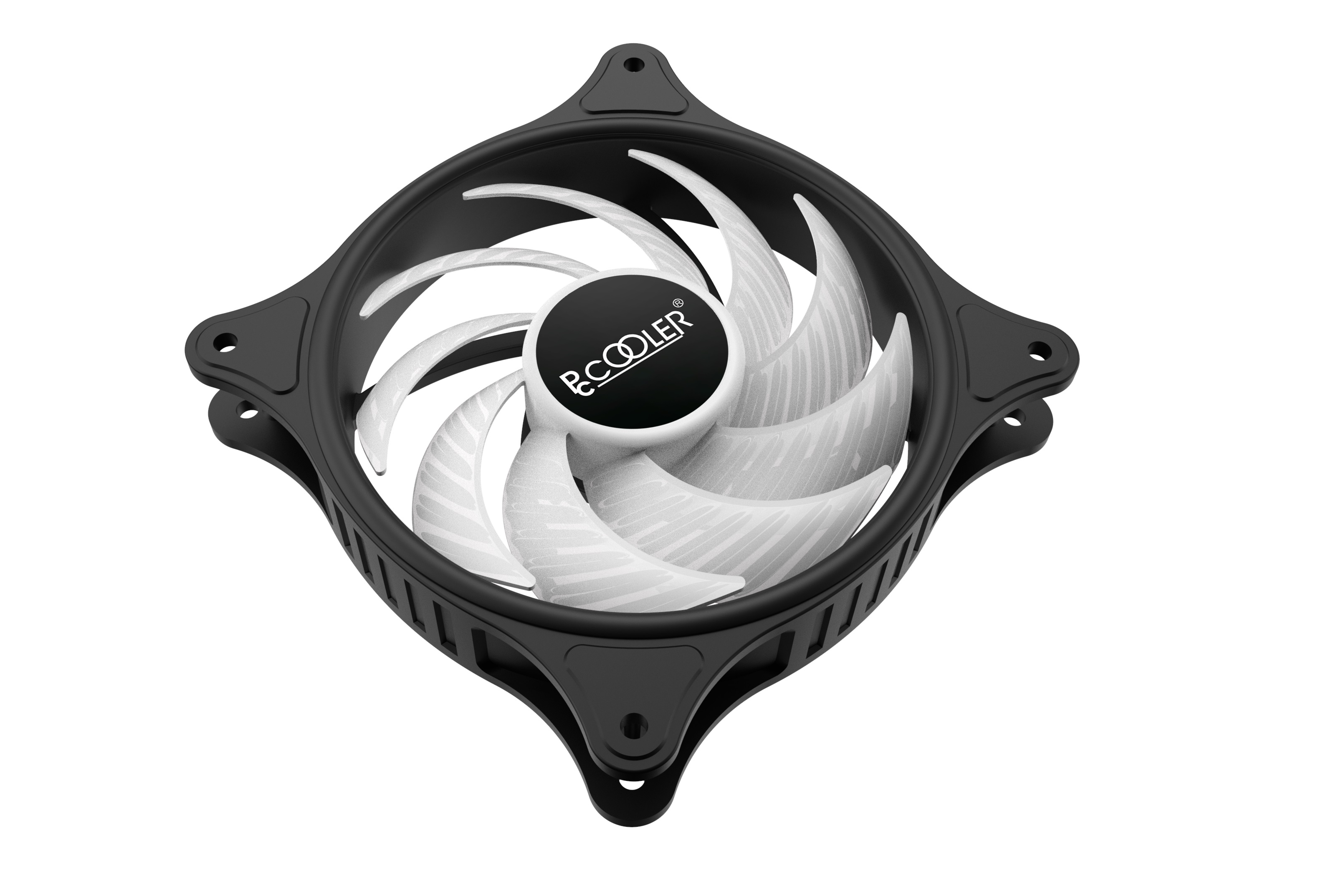 Вентилятор PCCooler FX-120-3 FIXED COLOR FAN 120x120x25мм (3pin+Molex, 80шт./кор, пит. от мат.платы и БП, 1320 об/мин) Retail