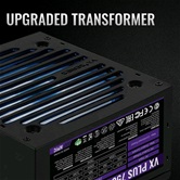 Блок питания Aerocool VX-750 RGB PLUS (ATX 2.3, 750W, 120mm fan, RGB-подсветка вентилятора) Box