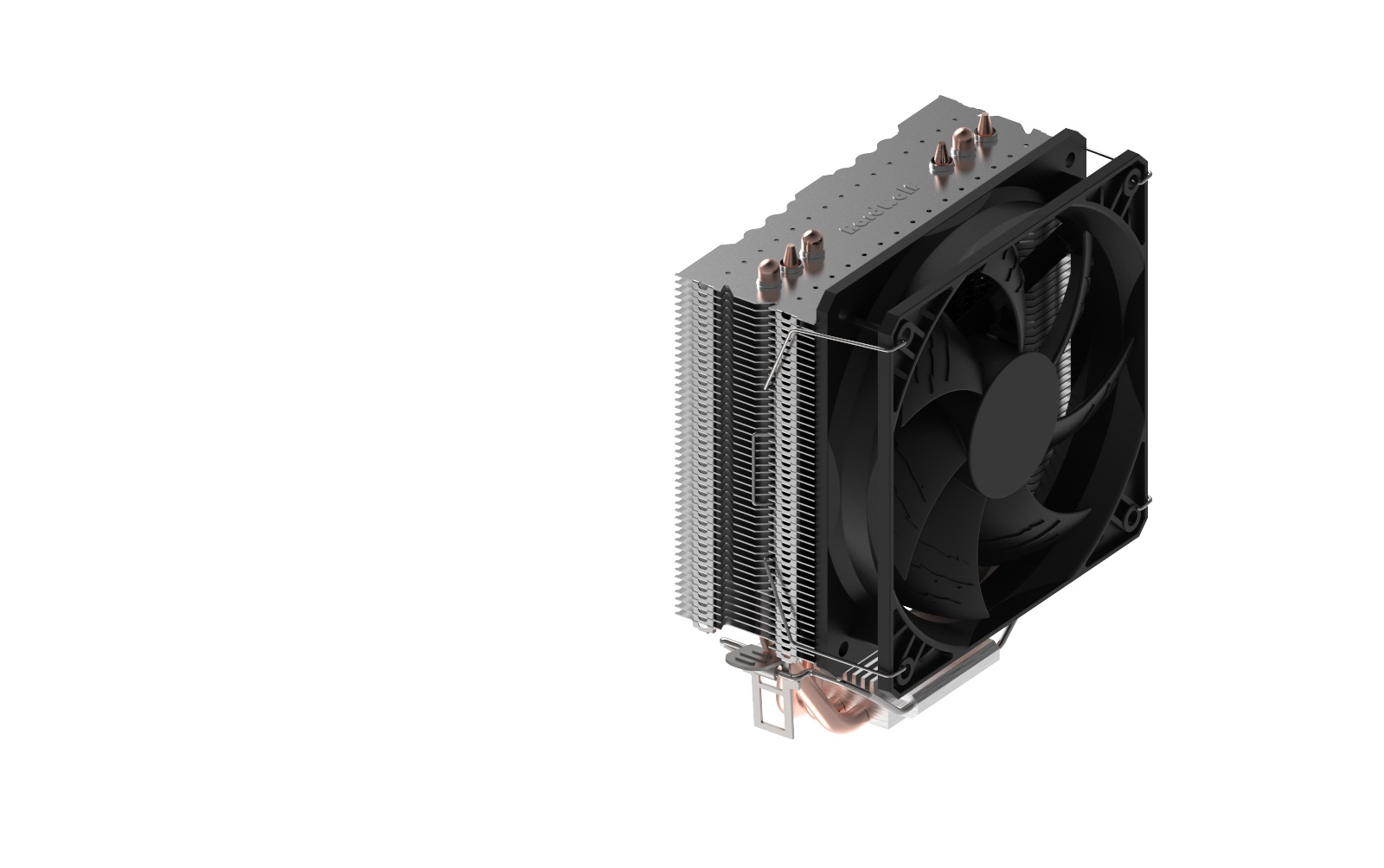 Кулер AARDWOLF SERENITY 360  S775/115X/1200/AM2/AM3/AM4 (12 шт/кор, TDP 140W, вент-р 120мм с PWM, 3 тепловых трубки 6мм, 1000-1800RPM, 16-32dBa)