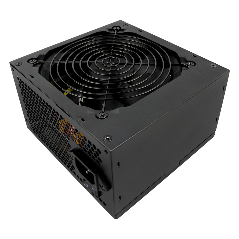 Блок питания 1STPLAYER BLACK.SIR 500W / ATX 2.4, APFC, 80 PLUS, 120mm fan / SR-500W