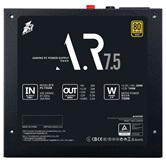 Блок питания 1STPLAYER AR 750W / ATX 2.4, LLC+DC-DC, APFC, 80 PLUS GOLD, 120mm fan / PS-750AR