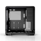 Корпус JONSBO U4PLUS Black без БП, боковые панели из закаленного стекла, mini-ITX, micro-ATX, ATX, черный