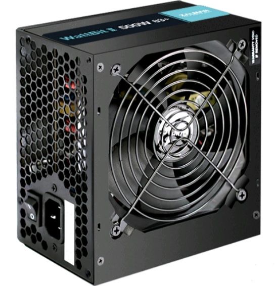 Блок питания Zalman ZM500-WATTBIT (XE II) (ATX 2.3, 500W, 120mm fan) Retail