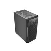 Корпус Powercase Mistral Micro Z2B SI, Non Window, Mesh, 2x 120mm fan, чёрный, mATX  (CMIMZB-F2SI)