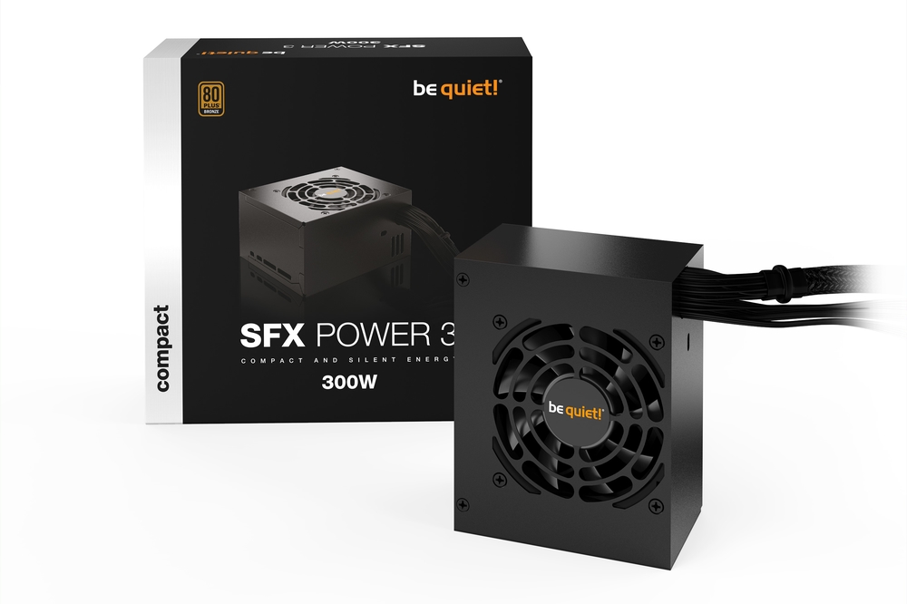 Блок питания be quiet! SFX Power 3 300W / SFX 3.42, APFC, 80 PLUS Bronze, 80mm fan / BN320