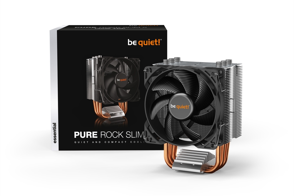 Кулер be quiet! Pure Rock Slim 2 / AM3, AM4, 115X, 1200 / 130W TDP / 1x92mm PWM / BK030