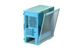Корпус Deepcool MACUBE 110 GRBL без БП, боковое окно (закаленное стекло), голубой, mATX