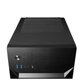 Корпус CHIEFTEC CUBE CI-02B-OP без БП, черный, mATX