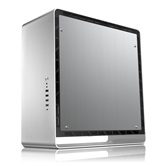 Корпус JONSBO UMX6-A Silver без БП, mini-ITX, micro-ATX, ATX, серебристый