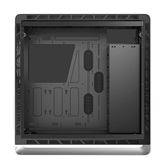 Корпус JONSBO UMX6-A Silver без БП, mini-ITX, micro-ATX, ATX, серебристый