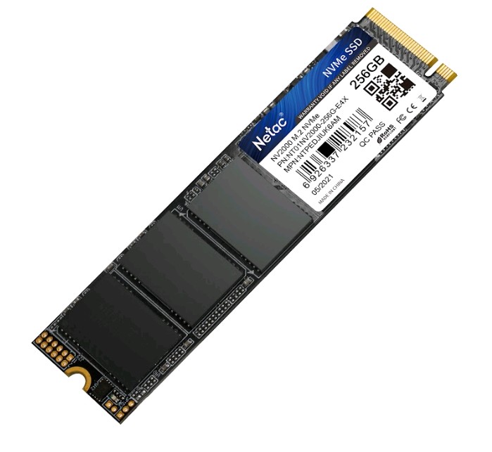 Накопитель SSD Netac M.2 2280 NV2000 NVMe PCIe 256GB NT01NV2000-256-E4X