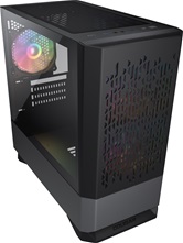 Корпус Cougar MG140 Air RGB Black, 3х120мм ARGB Fan, ARGB Fan Hub, без БП, черный, mATX