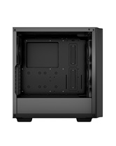 Корпус Deepcool CG540 без БП, боковое окно (закаленное стекло), 3xARGB LED 120мм вентилятора спереди и 1x140мм вентилятор сзади, черный, ATX
