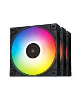 Вентилятор DEEPCOOL FC120-3 IN 1 120x120x25мм (16шт./кор, PWM, Addresable RGB подсветка, 500-1800об/мин) Retail