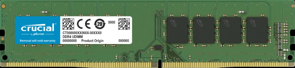 Модуль памяти DDR4 Crucial 16Gb 3200MHz CL22 [CT16G4DFD832A]