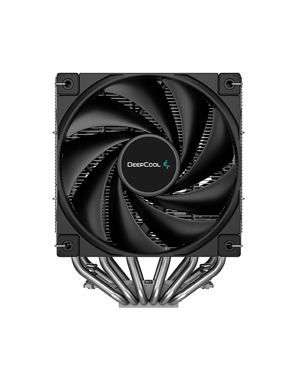 Кулер DEEPCOOL AK620 LGA20XX/1700/1200/115X/AM5/AM4 (8шт/кор, TDP 260W, PWM, DUAL Fan 120mm, 6 тепл. трубок, черный) RET