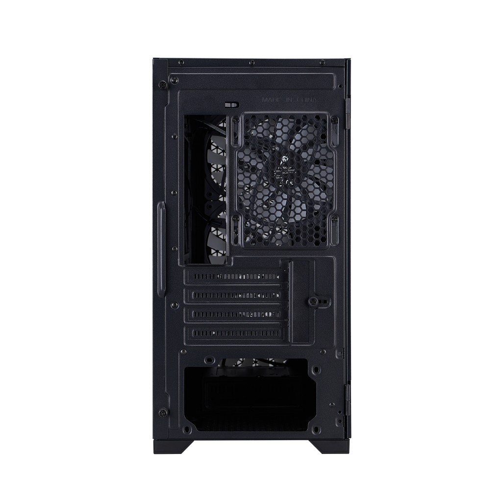 Корпус 1STPLAYER TRILOBITE T3 Black / mATX / 4x 120mm FRGB fans / T3-BK-4F1