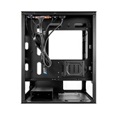 Корпус 1STPLAYER TRILOBITE T3 Black / mATX, TG / 4x 120mm LED fans inc. / T3-BK-4F1