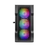 Корпус 1STPLAYER TRILOBITE T3 Black / mATX / 4x 120mm FRGB fans / T3-BK-4F1