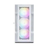 Корпус 1STPLAYER TRILOBITE T3 White / mATX, TG / 4x 120mm LED fans inc. / T3-WH-4F1-W