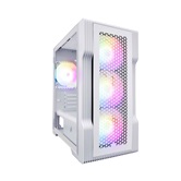 Корпус 1STPLAYER TRILOBITE T3 White / mATX, TG / 4x 120mm LED fans inc. / T3-WH-4F1-W