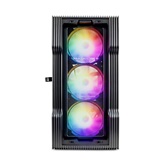 Корпус 1STPLAYER TRILOBITE T3-G Black / mATX / 4x 120mm FRGB fans / T3-G-BK-4F1