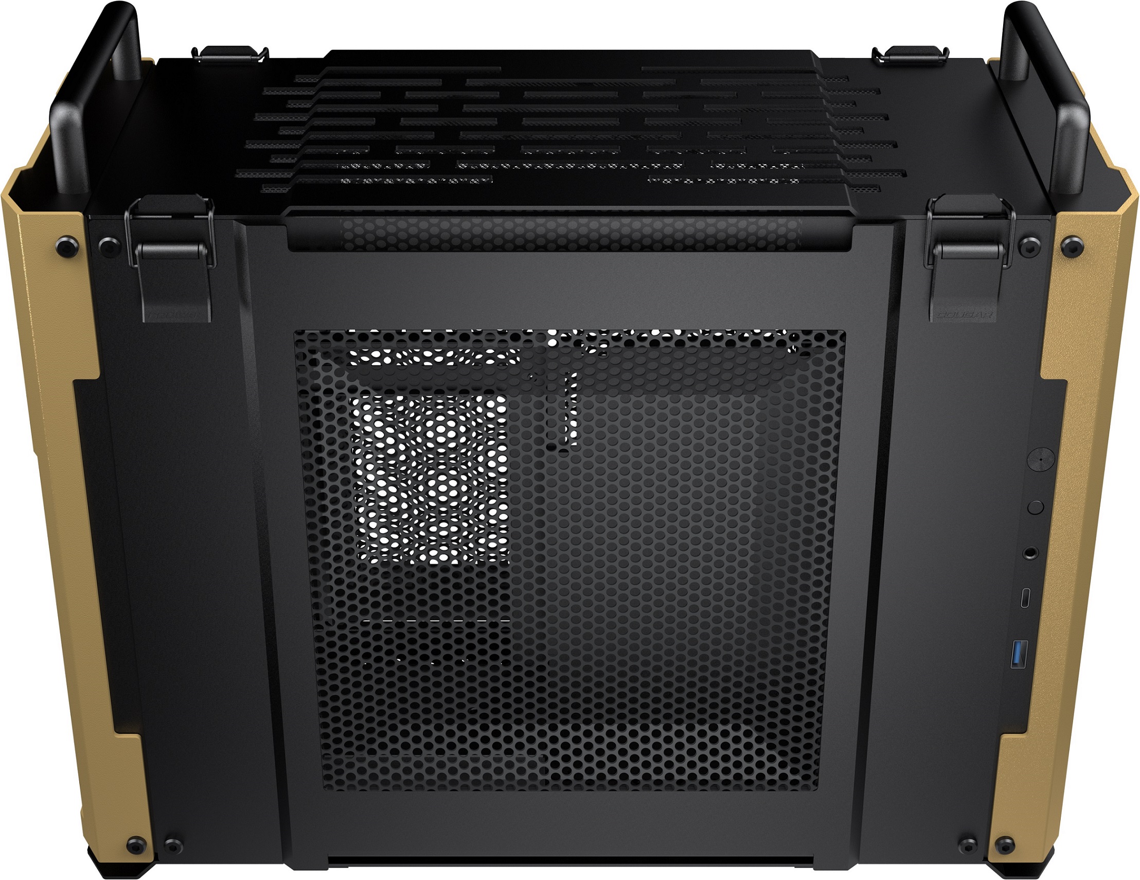 Корпус Cougar DUST 2, Desert Sand, без БП, Mini-ITX